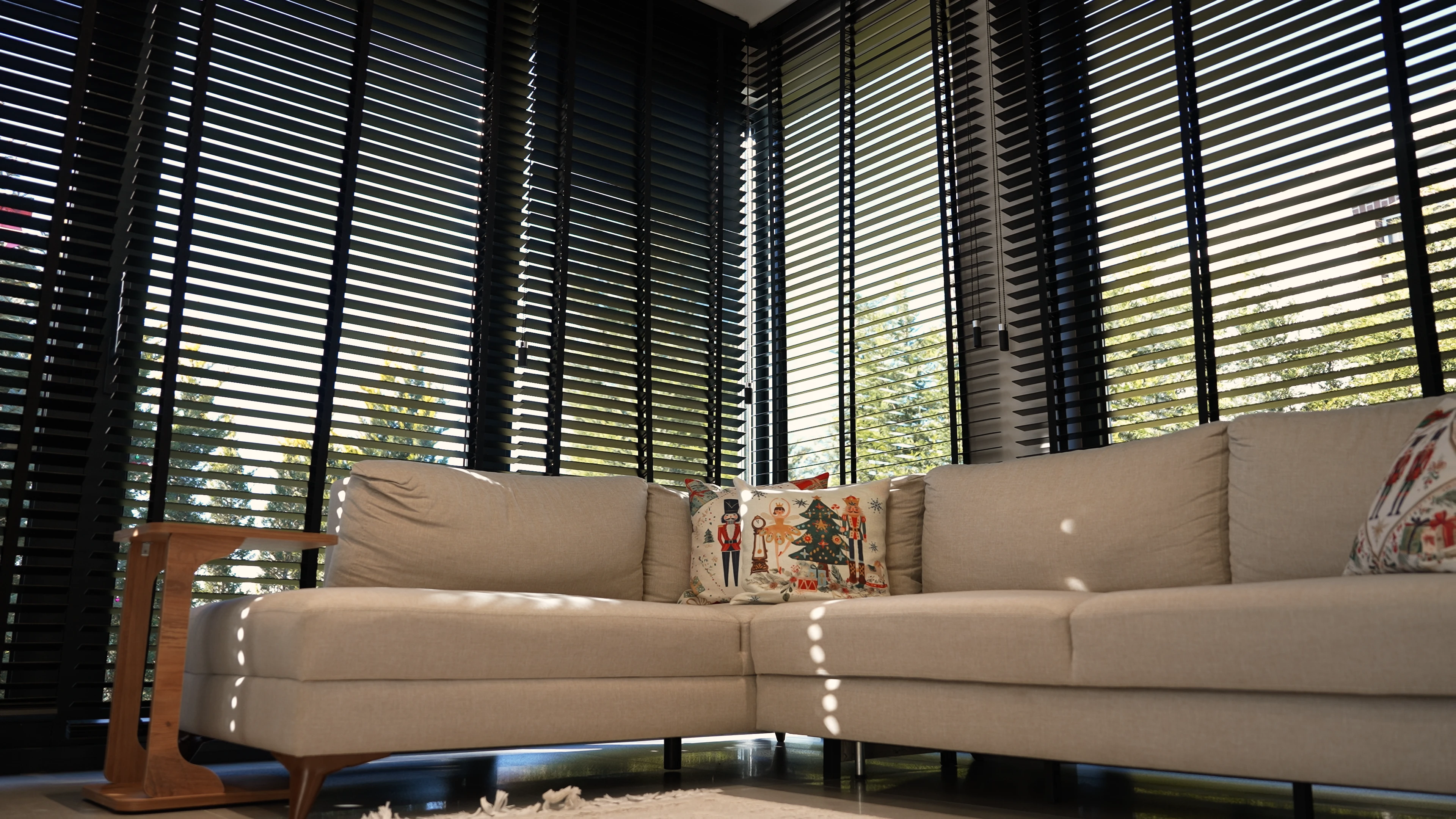 Gölbaşı villa oturma alanı